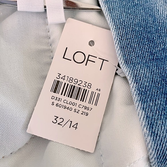 LOFT High Rise Slim Flare - Picture 14 of 15